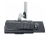 StarTech.com Wall Mount Workstation, VESA Mount For 32" Monitors (22lb/10kg), Fully Articulating Arms For Single Monitor Mount & Keyboard Tray, Includes Desktop Computer/PC Bracket - Close-up