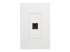Eaton Tripp Lite Series HDMI Coupler Keystone Panel Mount F/F Black - Voorkant