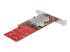 StarTech.com Dual M.2 PCIe SSD Adapter Kaart, x8 / x16 Dual NVMe of AHCI M.2 SSD naar PCI Express 3.0, M.2 NGFF PCIe (M-Key) Compatibel, Ondersteunt 2242, 2260, 2280, JBOD, Mac & PC (PEX8M2E2) - Rug