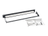 Eaton Tripp Lite Series 24-Port Cat6a Patch Panel Feedthrough Rackmount RJ45 Ethernet 1U - Voorkant
